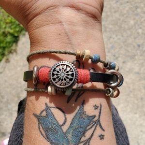 Women Beaded Multilayer Hand Woven Bracelet Jewelr